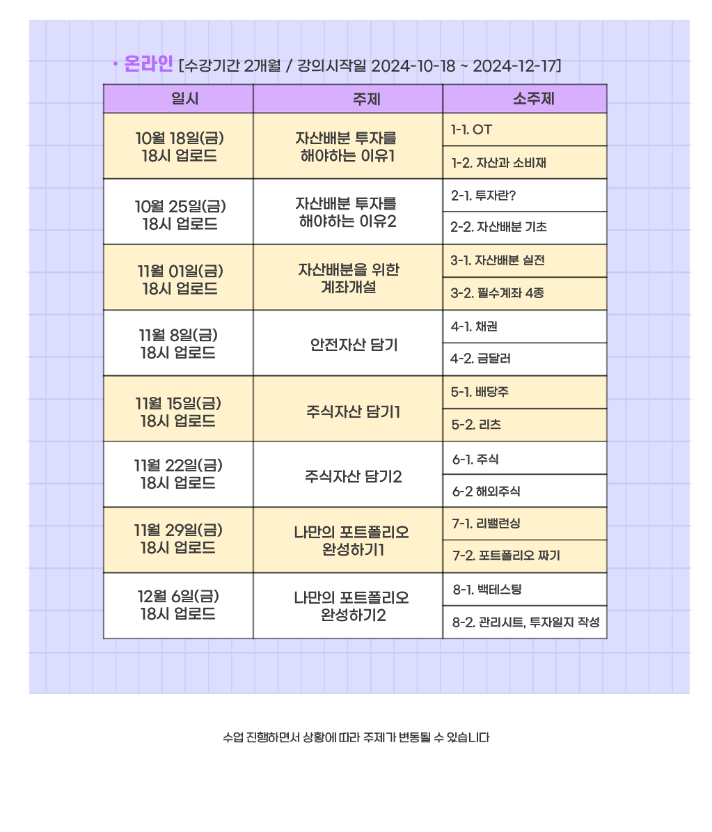 곰스11기_커리큘럼_온라인